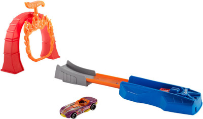

Hot Wheels Frame Flyer Stunt Set(Multicolor)