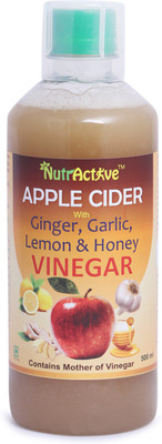

Nutractive Ginger, Garlic,Lemon & Honey Apple Cider Vinegar(Ginger, Garlic,Lemon & Honey, VInegar Flavored)