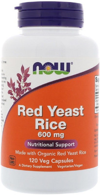 

Now Foods Now Foods, Red Yeast Rice,(120 No)