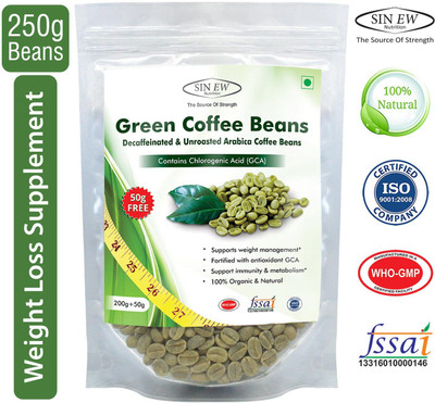 

Sinew Nutrition Green Coffee Beans for Weight Management - 200 g + 50 g Free(200 g)