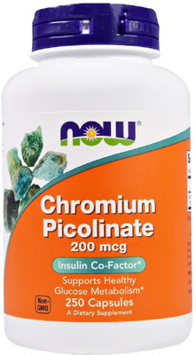 

Now Foods Now Foods, Chromium Picolinate, 200 mcg, 250 Capsules(250 No)
