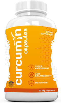 

RAMINI BIONUTRITION Curcumin (Turmeric Extract) - 500 mg - 90 Veg Capsules(1 No)
