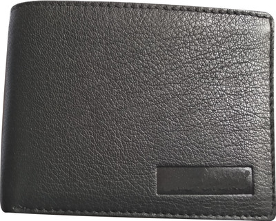 

S.Blaze Boys Black Genuine Leather Wallet(8 Card Slots)