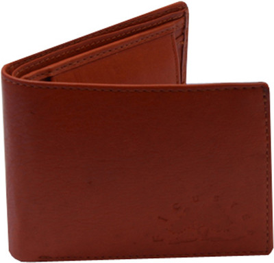 

Ficuster Men Brown Genuine Leather Wallet(3 Card Slots)