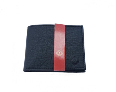 

RK ENTERPRISES Men Black Artificial Leather Wallet(5 Card Slots)