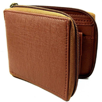 

Yakult Men Tan Artificial Leather Wallet(3 Card Slots)