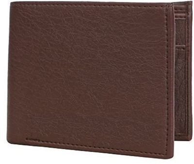 

Aussie youper Men Brown Artificial Leather Wallet(5 Card Slots)