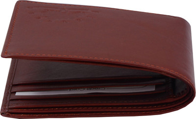 

FICUSTER Men Brown Genuine Leather Wallet(6 Card Slots)
