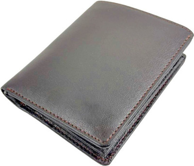 

knW Men Brown Artificial Leather Card Holder(7 Card Slots)