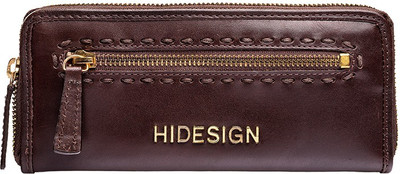

Hidesign Women Casual Brown Genuine Leather Wallet(1 Card Slot)