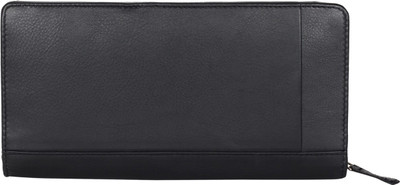 

Itadia Women Black Genuine Leather Wallet(5 Card Slots)
