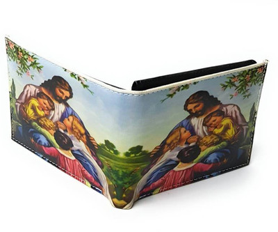 

Super Boys Multicolor Artificial Leather Wallet(8 Card Slots)
