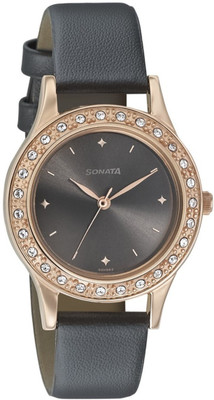 

Sonata 8123wl01 BLUSH Watch - For Women