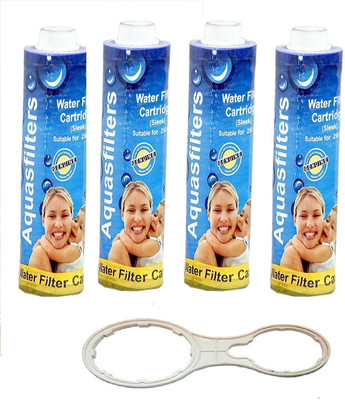 

Domnicks Aquafilter Candle 9" + Carbon Inline filter / Pre filter for all Standard 10 Inch Pre filter housing Solid Filter Cartridge(5, Pack of 5)