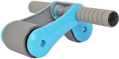 

GOCART Folding Ab Roller Wheel Abdominal Wheel Workout 2 Wheeled Portable Muscle Exercise Strength and Core Training Fitness Equipment for Home Gym Ab Exerciser(Blue)