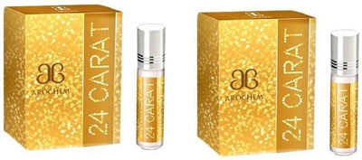 

Arochem 24 Carat (Pack of 2) Floral Attar(Musk)