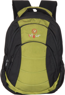 

Vigor SUN SHAPE 25 L Backpack(Black, Green), Red & white