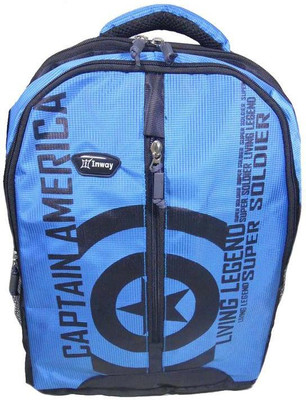 

Inway Stylish Waterproof Travel 20 L Backpack(Blue), Light blue