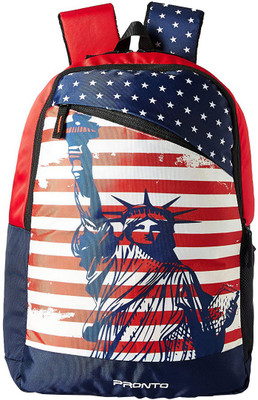 

Pronto Imperial 7.54 L Backpack(Multicolor), Red blue