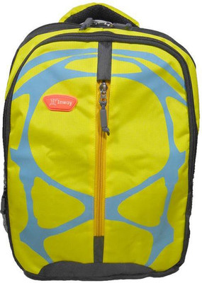 Inway Stylish Waterproof Travel 20 L Backpack(Yellow)