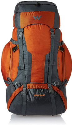 

Wiki by Wildcraft Wildcraft Alpinist Plus Orange 55 L Backpack(Orange)