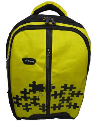 Inway Stylish Waterproof Travel 20 L Backpack(Yellow)
