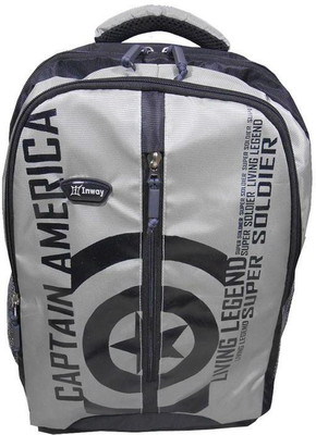 

Inway Stylish Waterproof Travel 20 L Backpack(Grey)