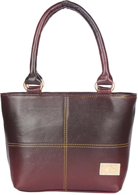 

dutty Faux Leather Formal Handbag Shoulder Bag(Brown, 5 L)
