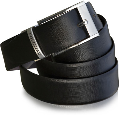 

POLLSTAR Men Formal, Casual Brown Genuine Leather Reversible Belt