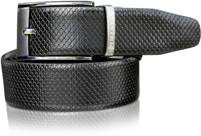 

POLLSTAR Men Formal, Casual Brown Genuine Leather Reversible Belt