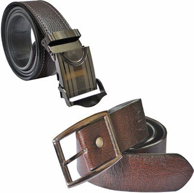 

LOOPA Men Formal Brown Synthetic Belt
