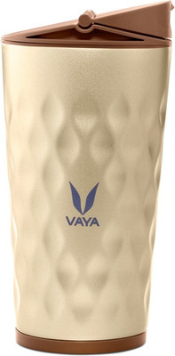 

Vaya Drynk with Sipper 350 ml Gold Sports Water Bottle 350 ml Sipper(Pack of 1, Gold)
