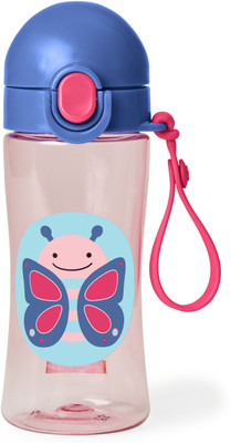 

Skip Hop Zoo Lock- Bottle-Butterfly 414 ml Sipper(Pack of 1, Multicolor)