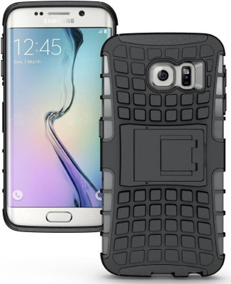 S-Design Book Cover for Samsung Galaxy S6 Edge Plus(Black)