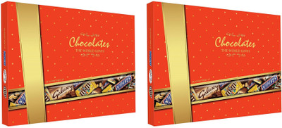 

Snickers Gift Pack (Pack of 2) Bars(Pack of 2, 316.4 g)
