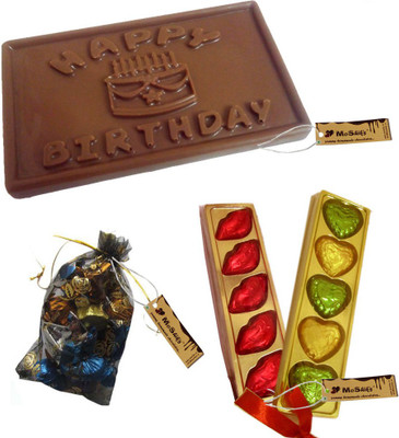

Moshiks BIRTHDAY COMBO-2 Bars(Pack of 4, 400 g)