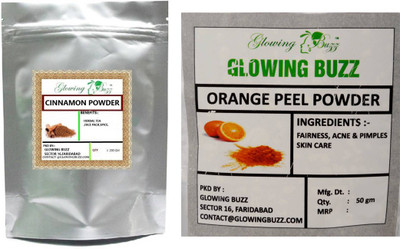 

Glowing Buzz Combo of cinnamon powder 200gram and orange peel powder 50gram(250 g)