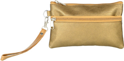 

AspenLeather Formal Gold Clutch