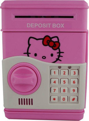 

RMA ATM TYPE COIN BANK USEFUL; FOR KIDS & LADIES Coin Bank(Multicolor)