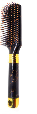 

Confidence Flat Brush With Wooden For Men And Women, multicolor