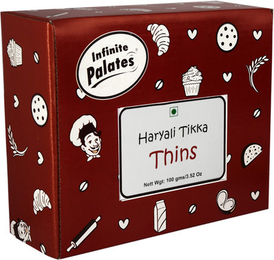 

Infinite Palates Haryali Tikka Thins(100 g)