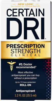 

Certain Dri Prescription Strength Clinical Antiperspirant Roll-On Deodorant Roll-on - For Men & Women(35.5 ml)