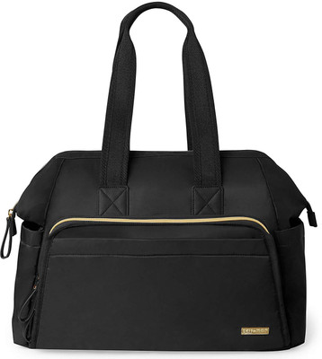 

Skip Hop Mainframe Wide Open Diaper Satchel - Black Diaper Satchel(Black)