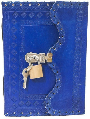 

Pranjals House A5 Diary(lock diary, Blue)