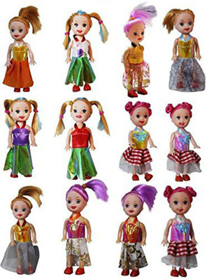 

Amaz-Hub Beautiful Dolls Set Of 12(Multicolor)