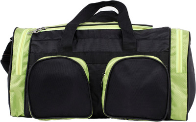 TT BAGS DUFFLE-1 Travel Duffel Bag(Black, Green)