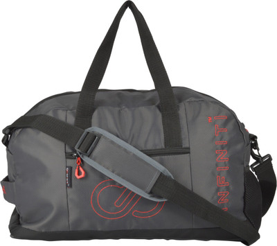 

INFINITI Trim Grey Travel Duffel Bag(Grey, Black), Black;grey