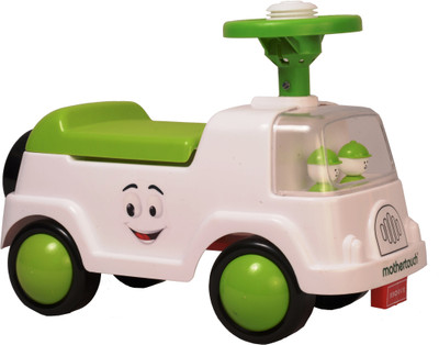 

Mothertouch Jumbo Rider Car Non Battery Operated Ride On(Green)