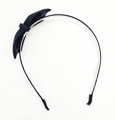 

fairytale Shimmery Black Bow Hair Bands For Girls Age 1 To 16 Head Band(Black)