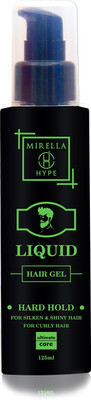 

MIRELLA HYPE Liquid Hair Gel Hard Hold Gel(125 ml)